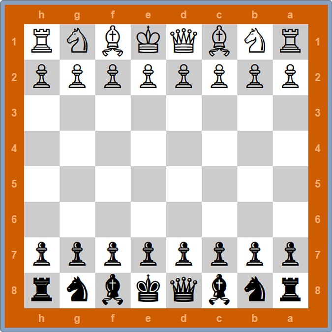 A classic free online chess game to play against the computer with version 8 of the software